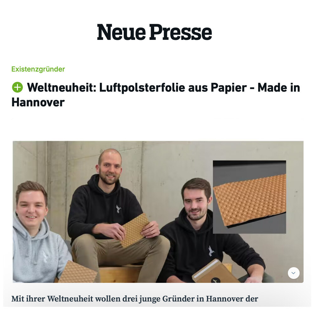 Papair Presseartikel von Neue Presse jetzt mehr erfahren