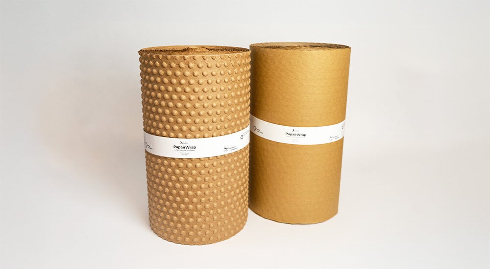 PapairWrap rolls, available in different sizes.