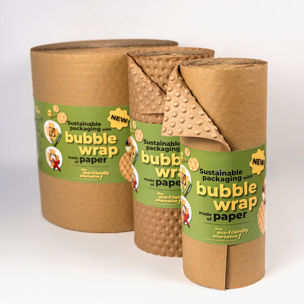 Papair Media Centre Download image of PapairWrap single-ply and double-ply with green band now